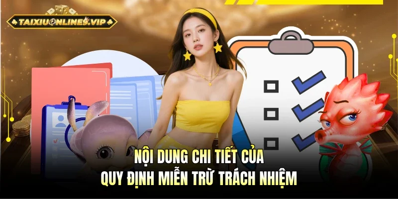 Nội dung quy định khi thay đổi điều khoản miễn trừ trách nhiệm